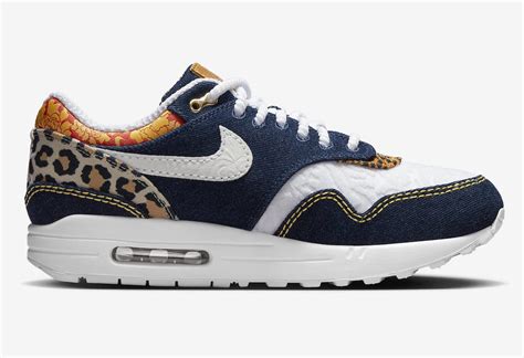 nike air max grijs leopard|air max 1 denim leopard.